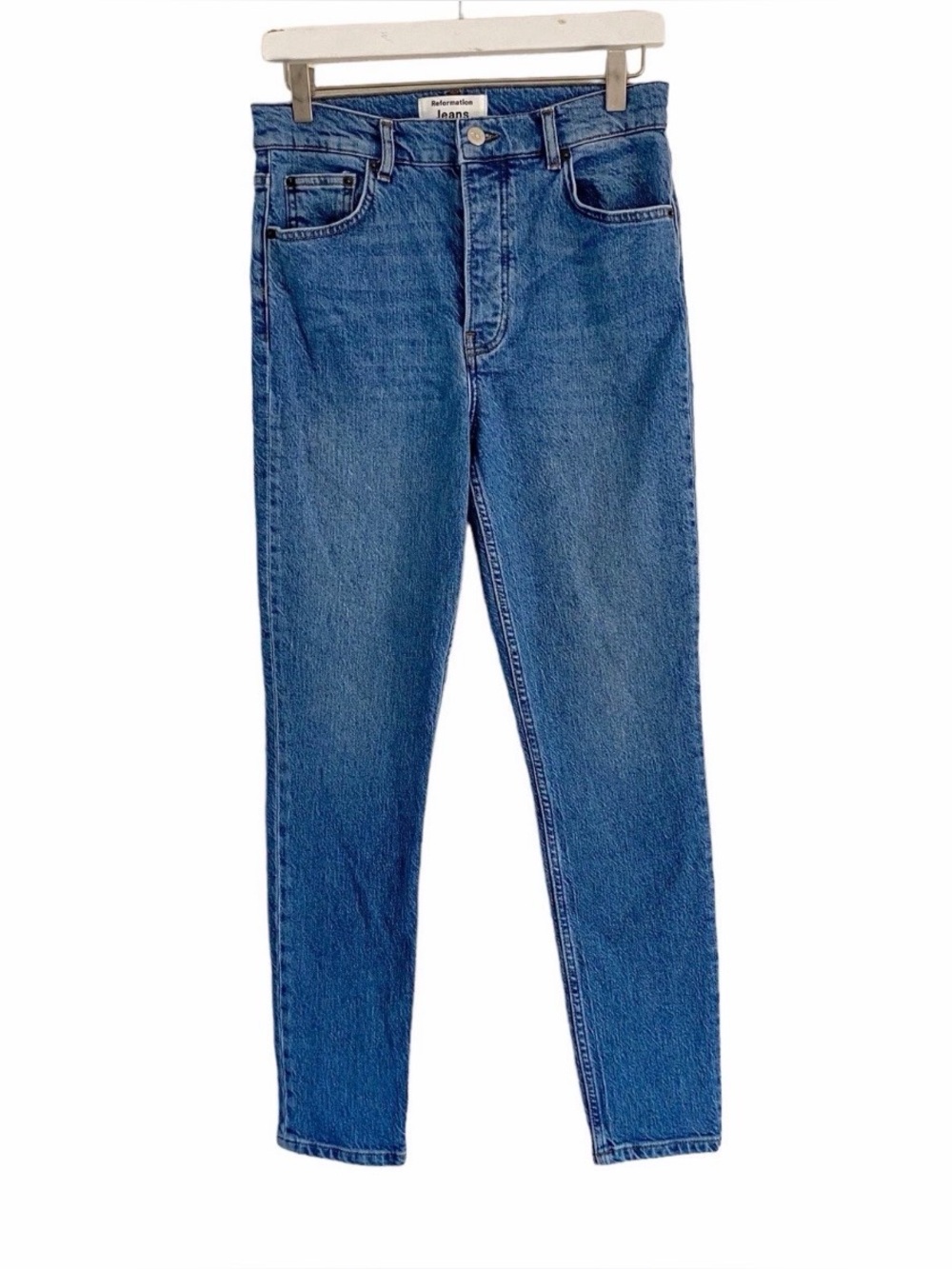 Reformation serena maya wash skinny jeans
